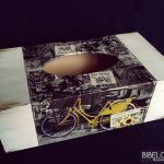 chustecznik decoupage