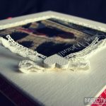 Kuferek decoupage urodzinowy